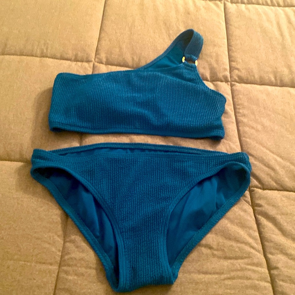 Blue Michael Kors 2 piece women'ss bathing suit